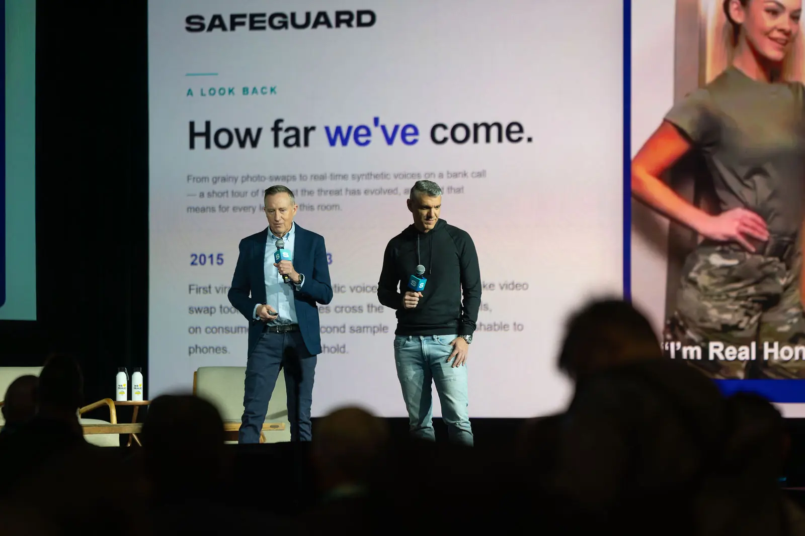 A “how far we’ve come” session on the main stage